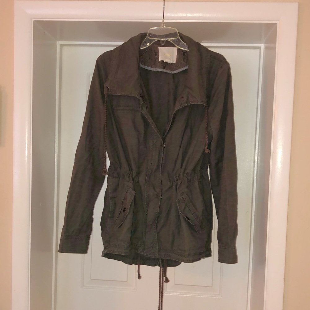 Anthropologie canvas jacket